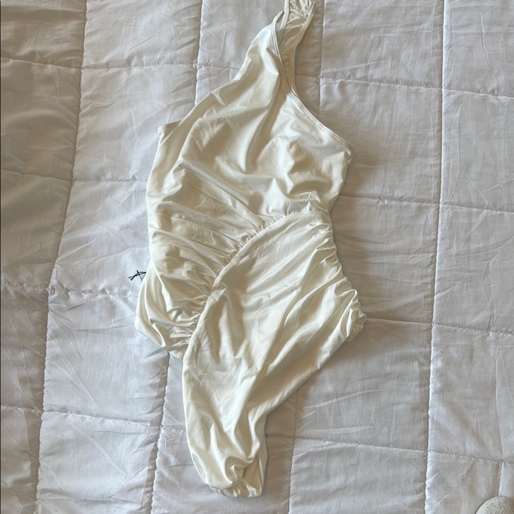 superdown Cream Bodysuit
